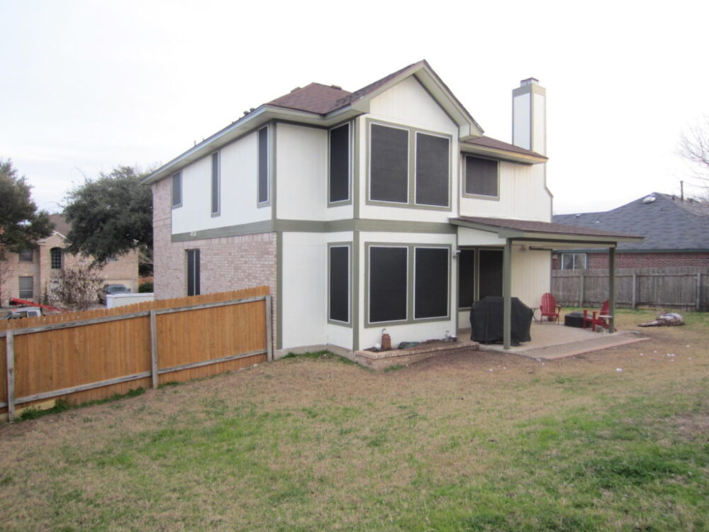 29 window Round Rock TX solar screen installation